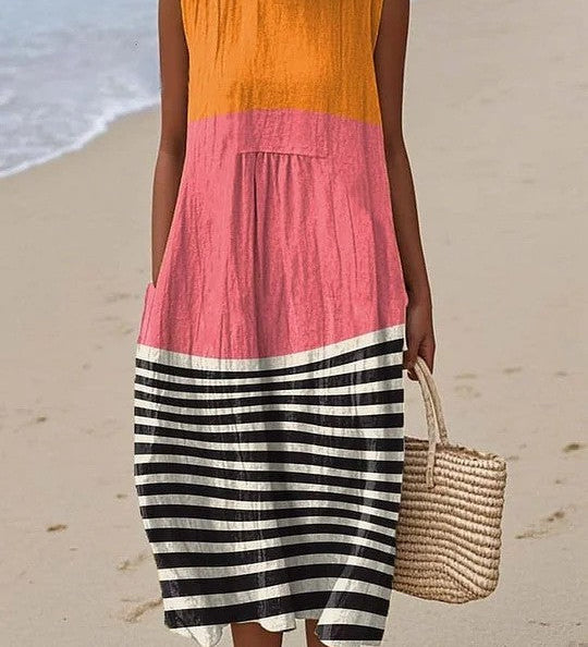 Caitlin — Colour Block Dress