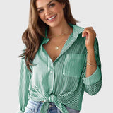 Niamh — Collared Neck Shirt