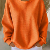 Líadan — Timeless Waffle-Knit Jumper