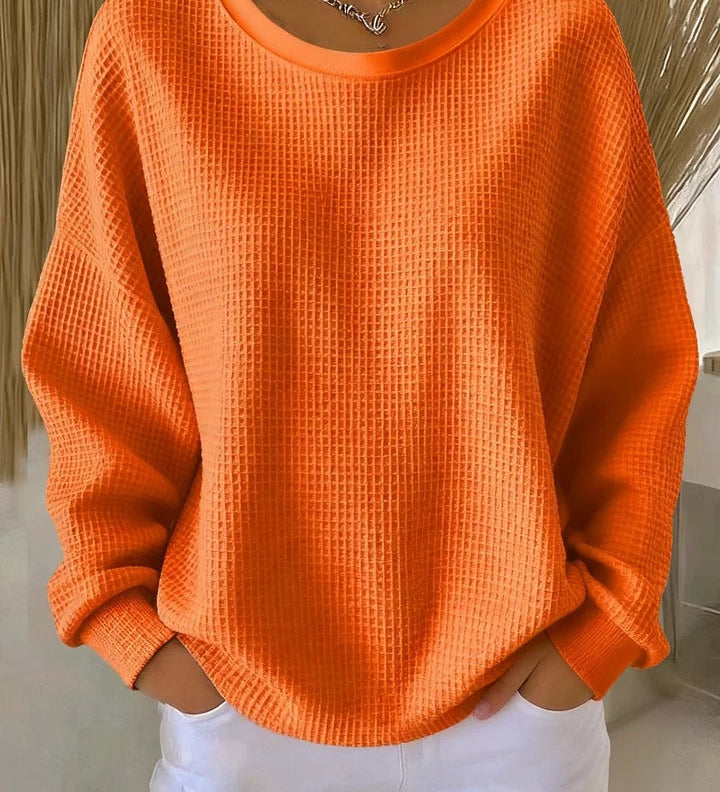 Líadan — Timeless Waffle-Knit Jumper