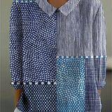 Amy — Patchwork Blouse
