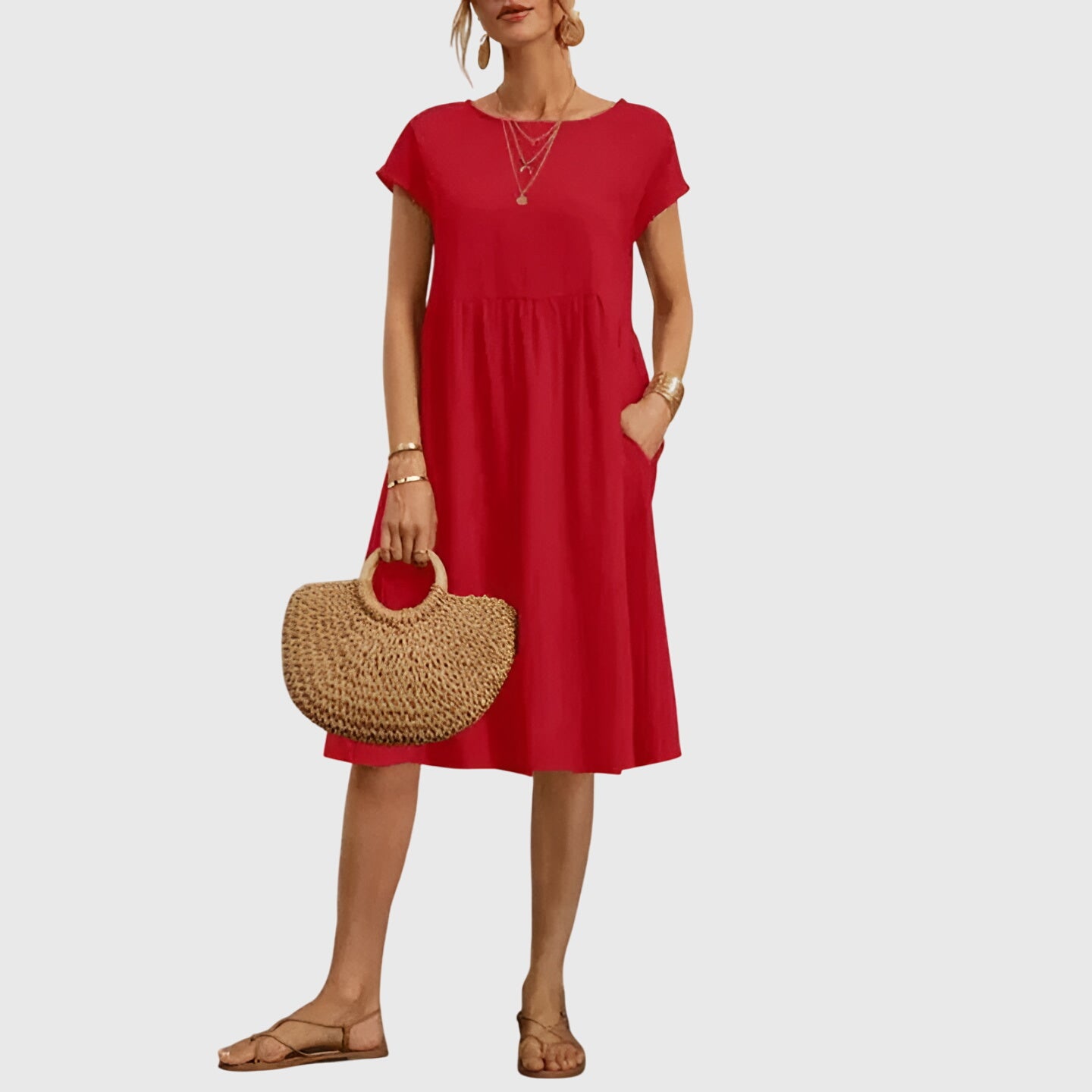 Noreen — Elegant Spring Dress