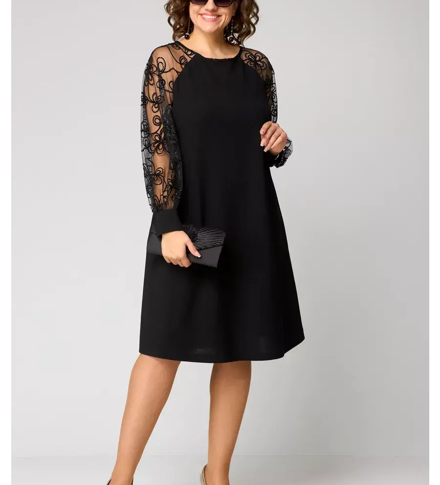 Teresa — Classic Midi Dress
