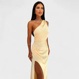 Linda — Long Satin Dress