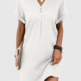 Rita — Draped Dress