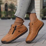 Nicola — Zip-Up Orthopedic Shoes