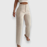 Pamela — Women High-Waisted Trousers
