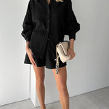 Úna — Lightweight Blouse and Shorts Set