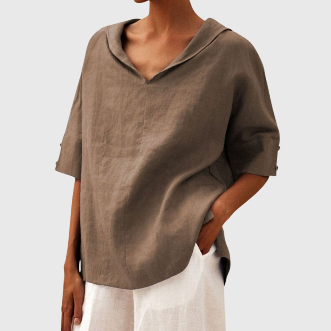 Louise — Casual Loose-Fit Blouse