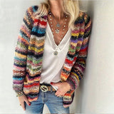 Síle — Cosy Multicolour Cardigan