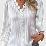 Caitlin — Elegant Pullover Blouse