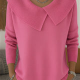 Aoibheann — Jumper with Plush Collar