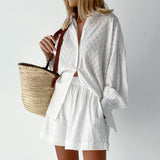 Úna — Lightweight Blouse and Shorts Set