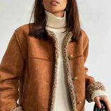 Deirdre — Buttoned Sheepskin Jacket