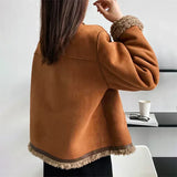 Deirdre — Buttoned Sheepskin Jacket