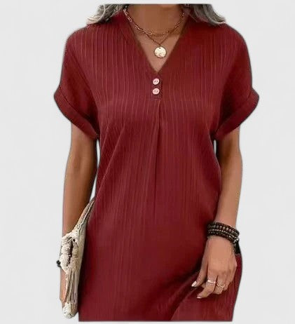 Rita — Draped Dress