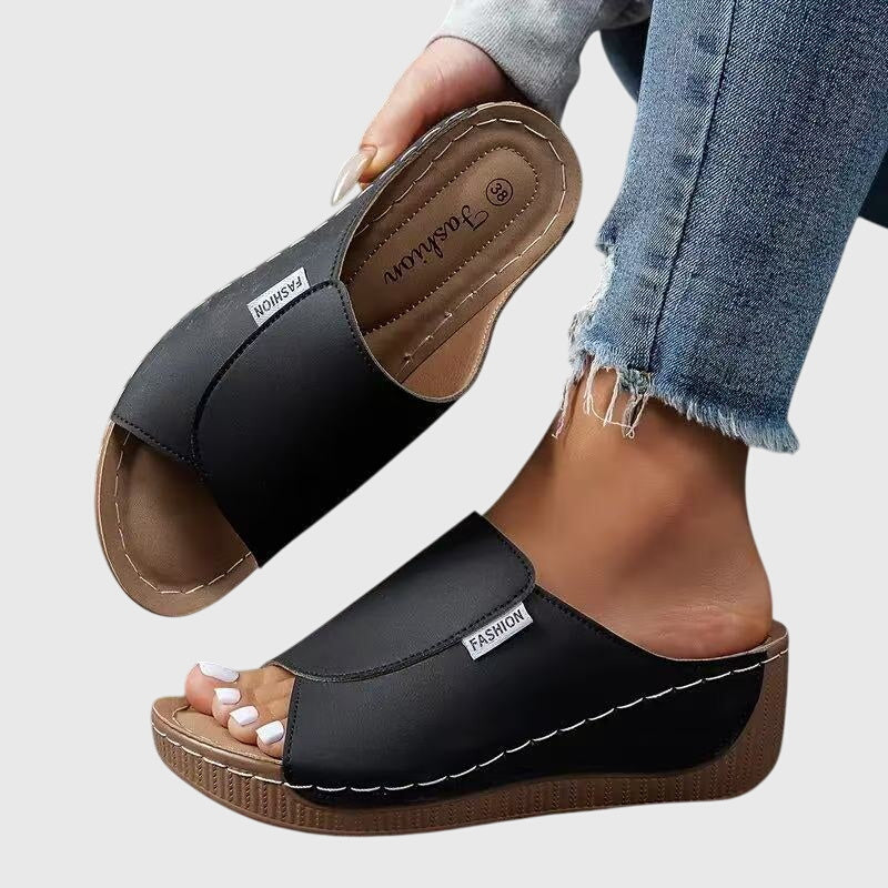 Nicola — Orthopedic Wedge Sandals