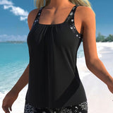 Noreen — Tankini with Sun Print
