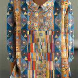 Clodagh — Artistic Mosaic Blouse
