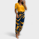 Tara — Elegant set of top and trousers