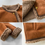 Deirdre — Buttoned Sheepskin Jacket