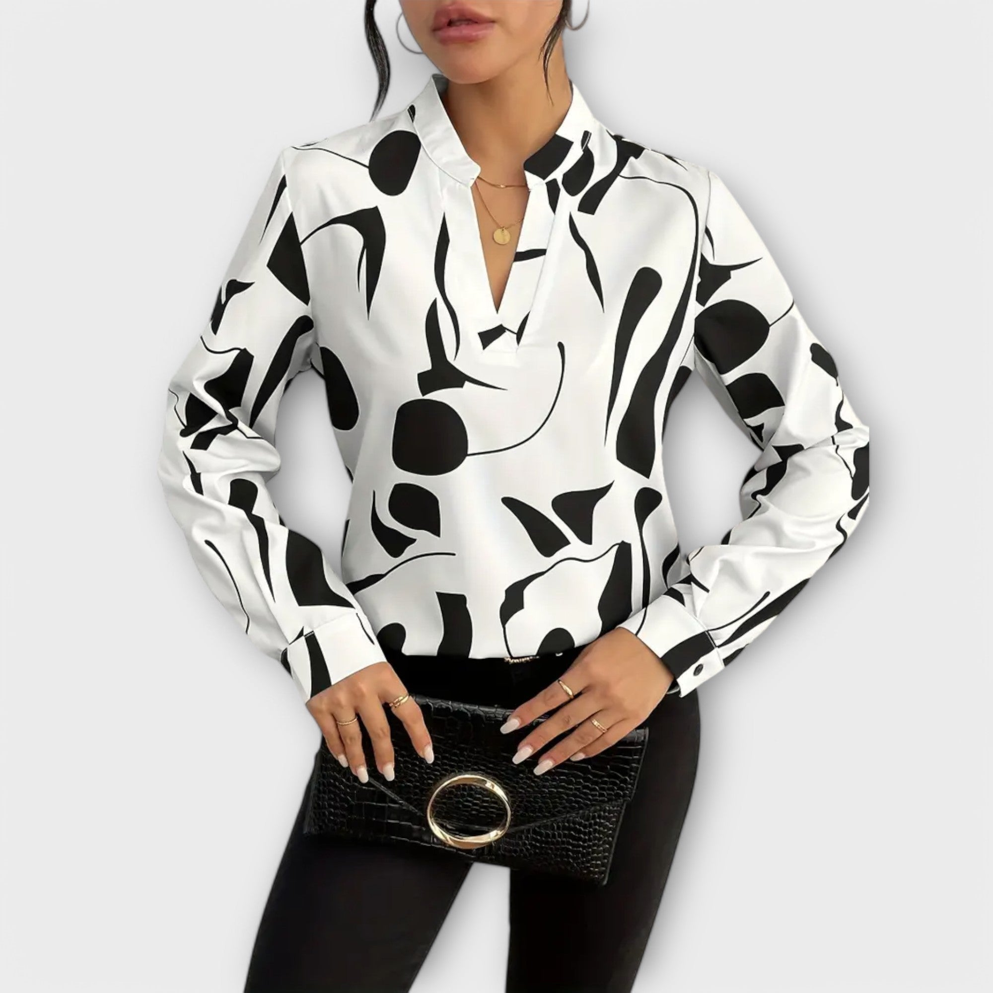 Sarah — Lara Elegant Blouse With Design