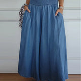 Aoife — Trousers with Elastic Waistband