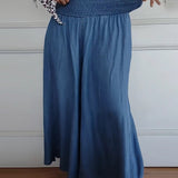 Aoife — Trousers with Elastic Waistband
