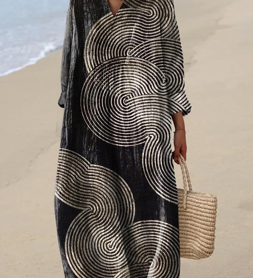 Denise — Bohemian Patchwork Dress