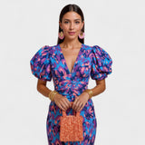 Tara — Tropical Fire Dress