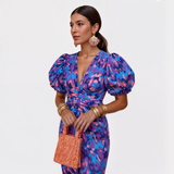 Tara — Tropical Fire Dress