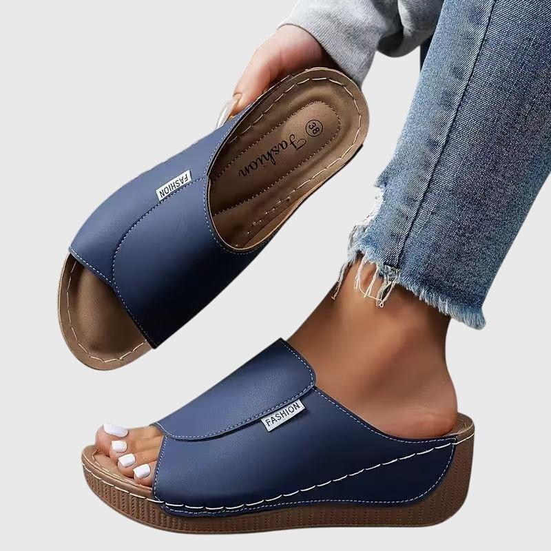 Nicola — Orthopedic Wedge Sandals