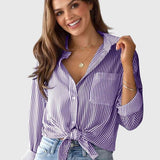 Niamh — Collared Neck Shirt