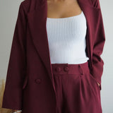 Kathleen — Burgundy Set