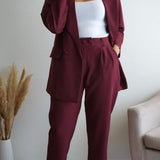 Kathleen — Burgundy Set