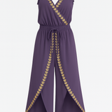 Hannah — Dress Mono with Golden Details