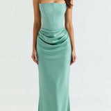 Bríd — Long dress with bodice