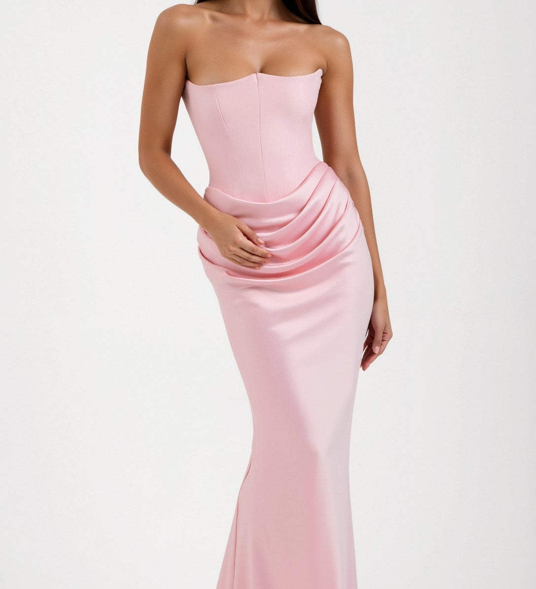 Bríd — Long dress with bodice