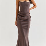Bríd — Long dress with bodice