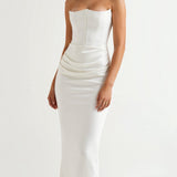 Bríd — Long dress with bodice
