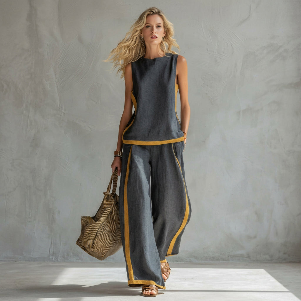 Diane — Elegant Linen Set