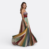 Helen — Long Strapless Dress