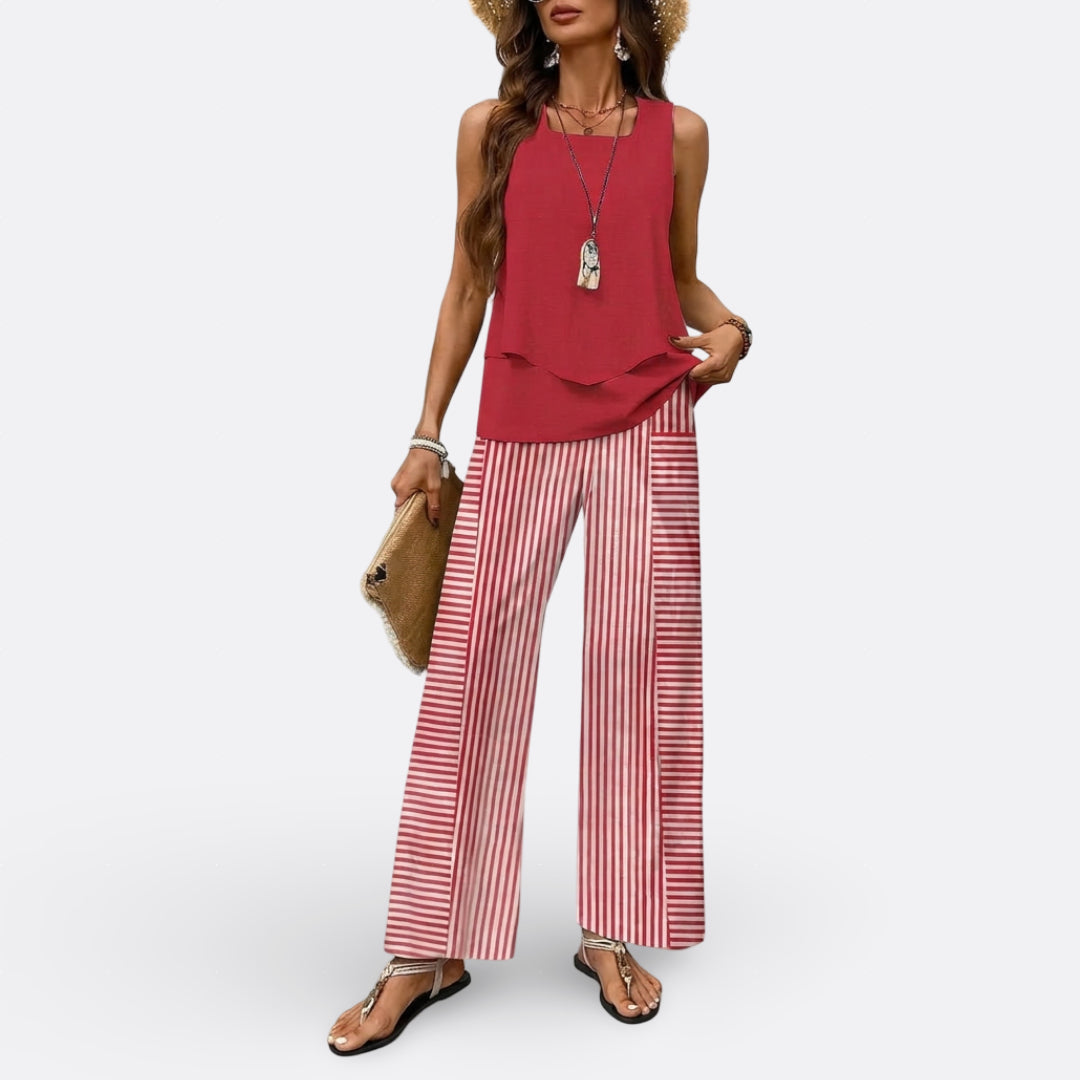 Emer — Two-Piece Straight Cut Set