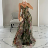 Lorraine — Maxi Dress with Floral Print