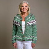 Aoife — Vintage Icelandic Cardigan