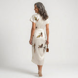 Audrey — Midi Dress with Bow
