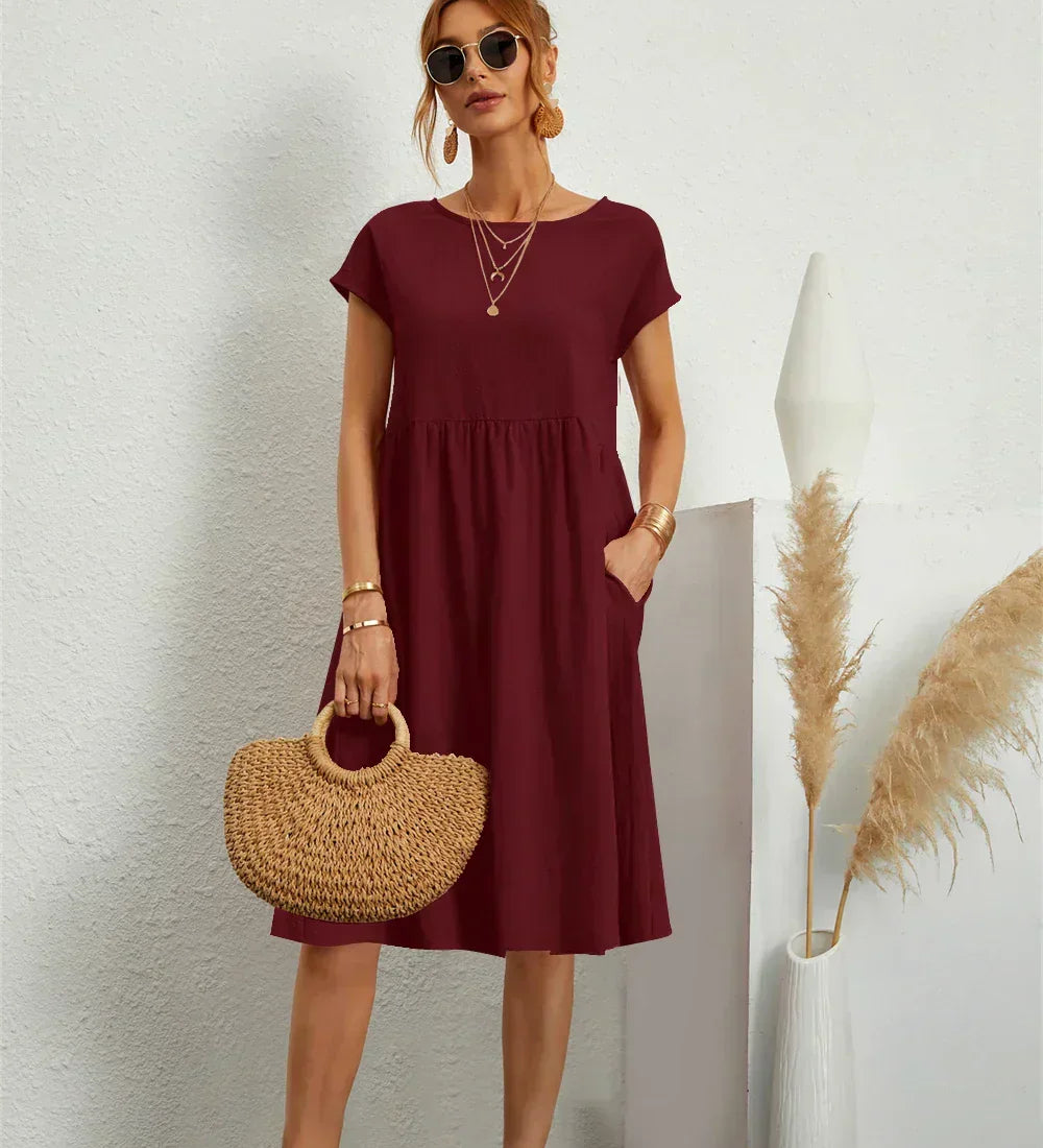 Lucy — Casual Pocket Dress
