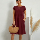 Lucy — Casual Pocket Dress