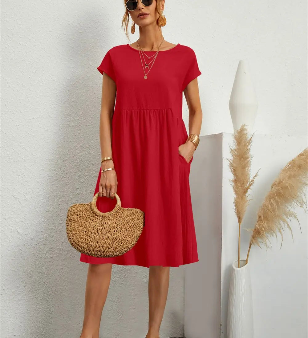 Lucy — Casual Pocket Dress
