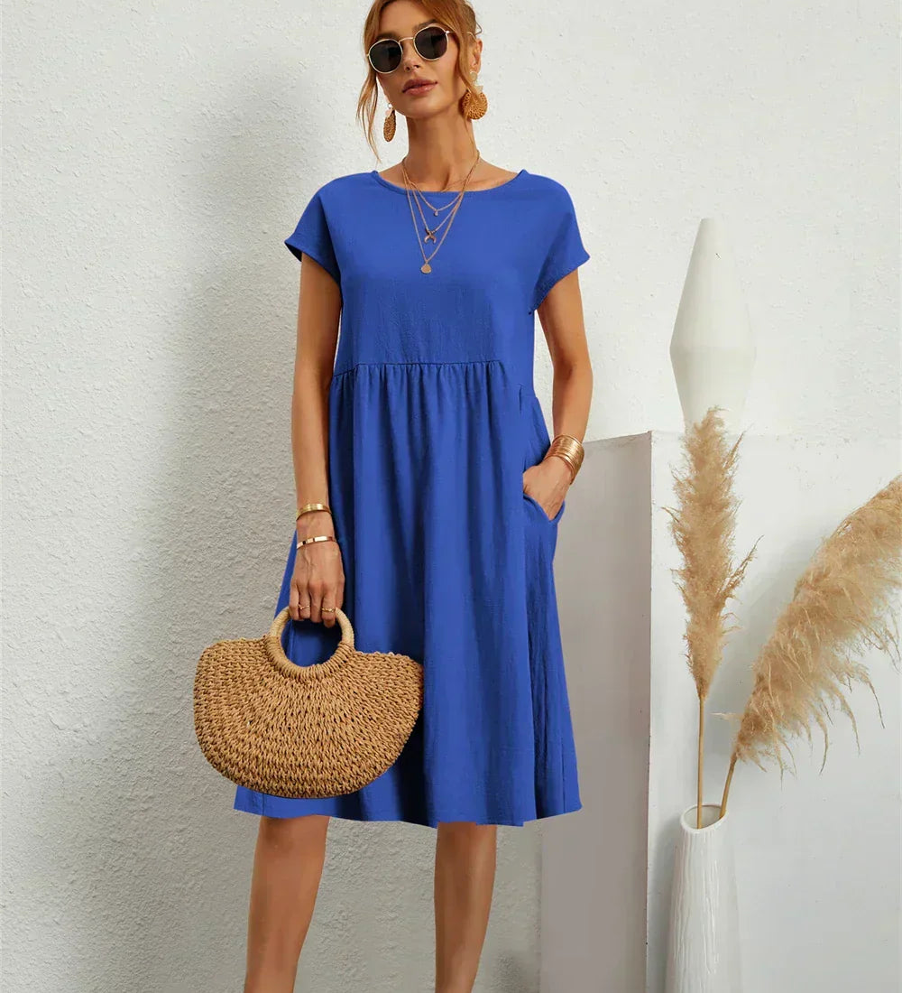 Lucy — Casual Pocket Dress
